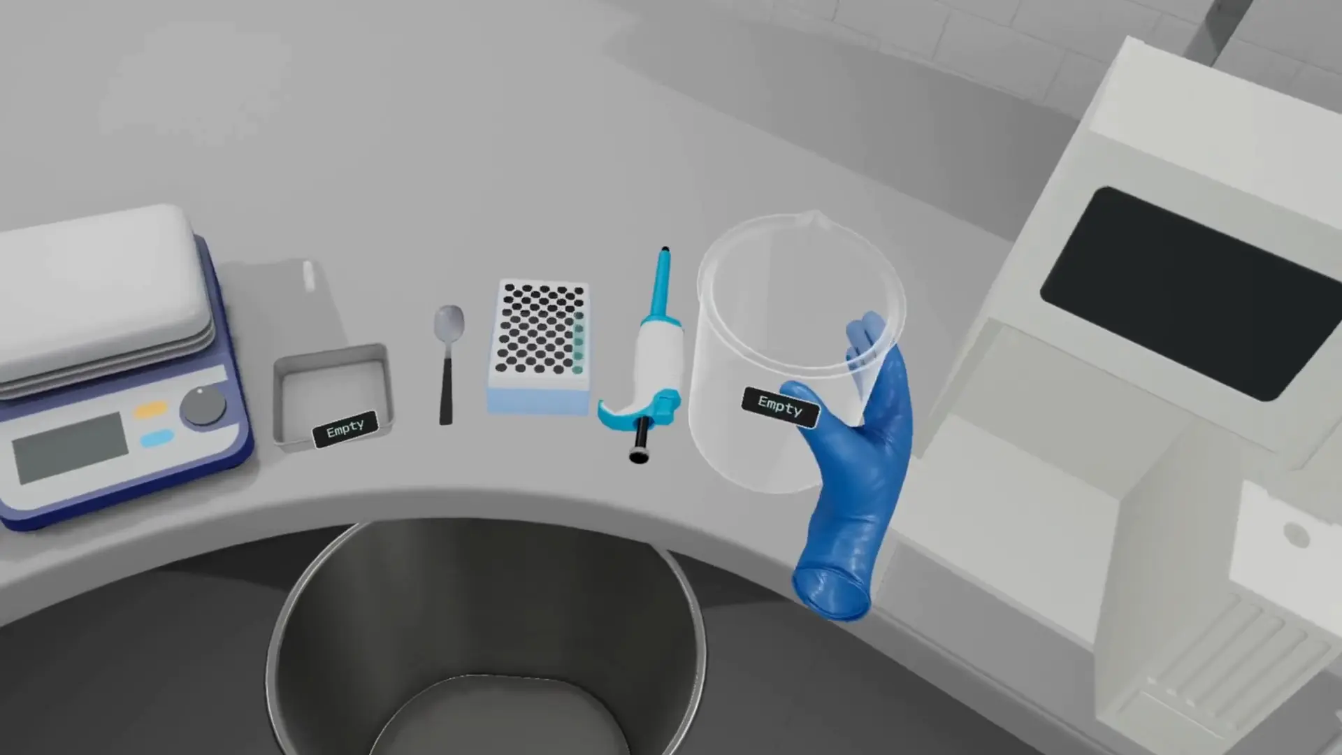 Molecular neuroscience VR platform
